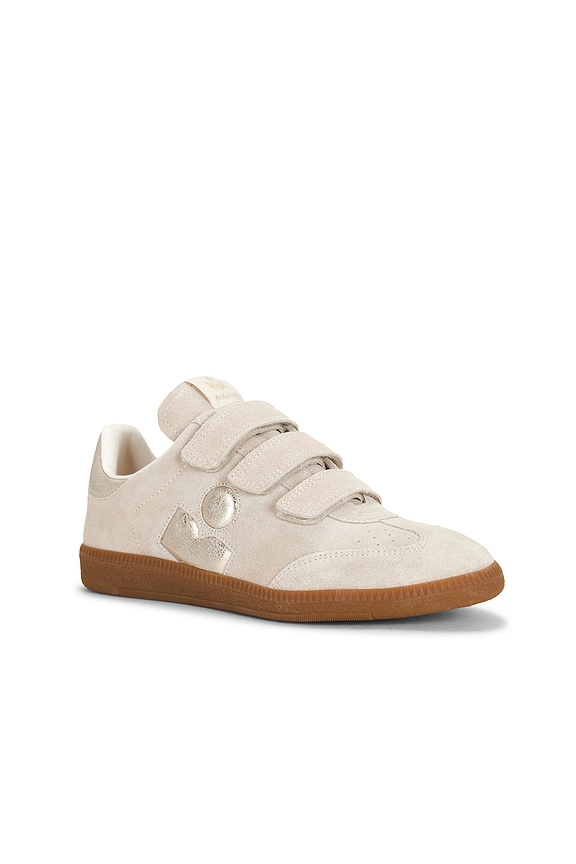 view 2 of 6 Beth Sneaker in Light Beige & Light Gold