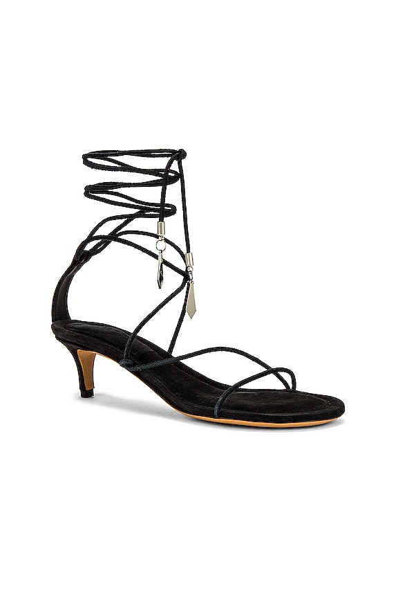 view 2 of 5 Amifa Sandal in Faded Black