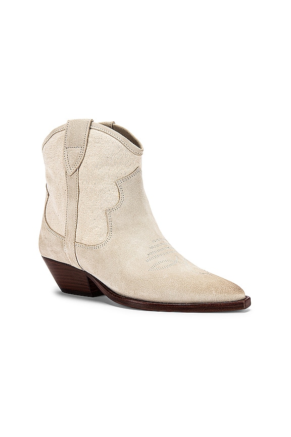 view 2 of 5 BOTTINES DEMAR in Ecru