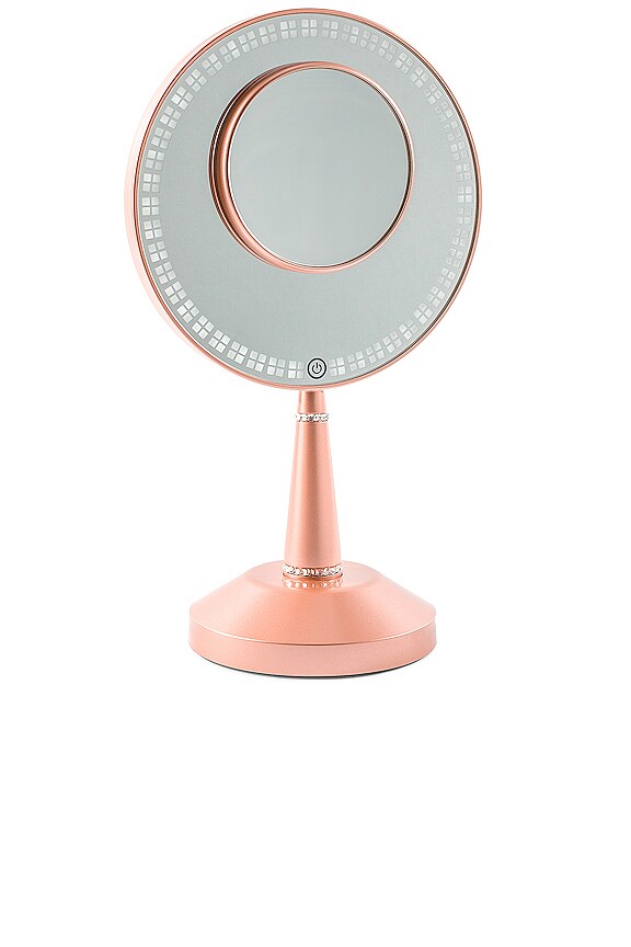 view 2 of 2 РУЧНОЕ ЗЕРКАЛО BIJOU LED in Rose Gold