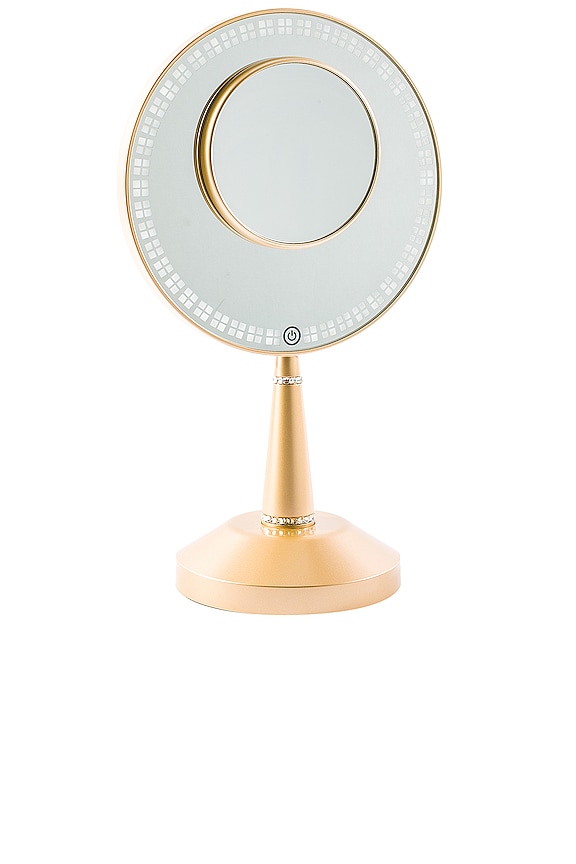 view 2 of 2 ESPEJO BIJOU LED in Champagne Gold