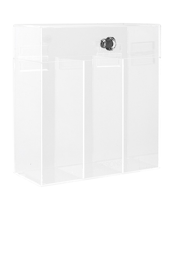 view 2 of 2 NECESER DE MAQUILLAJE ACRÍLICO DIAMOND COLLECTION in Clear