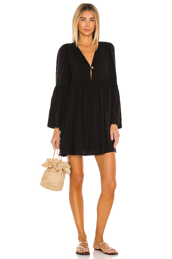 view 2 of 4 ROBE MINTA in Black