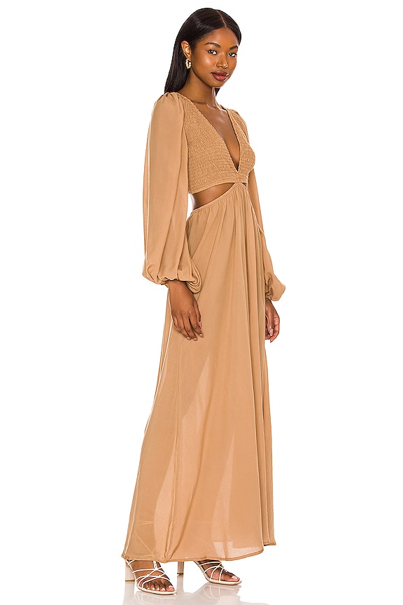 view 2 of 3 Julie Maxi Dress in Mocha