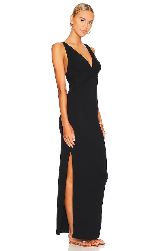 view 2 of 4 Mystery Seamless Maxi Dress in Black
