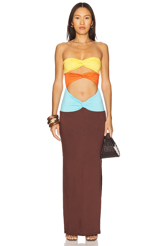 view 2 of 4 Didi Twist Maxi Dress in Picasso