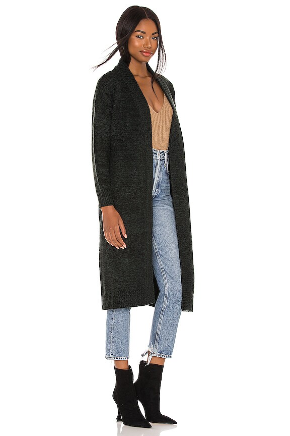 view 2 of 4 Maline Cardigan in Raven