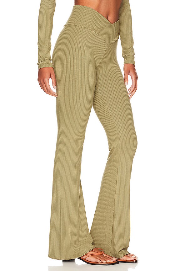 view 2 of 4 PANTALÓN LOUNGE BANKS CROSS BAND BOOTLEG in Hush