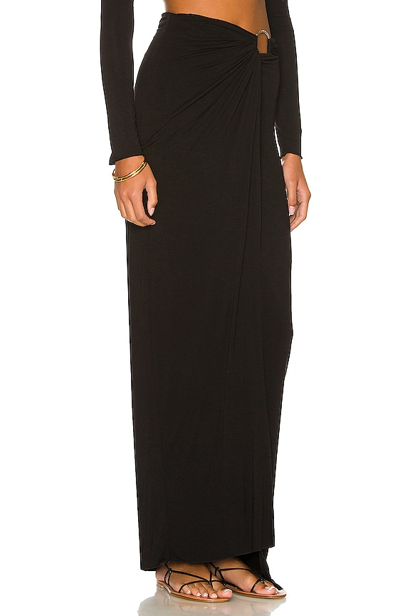 view 2 of 4 Harper Maxi Skirt in Black