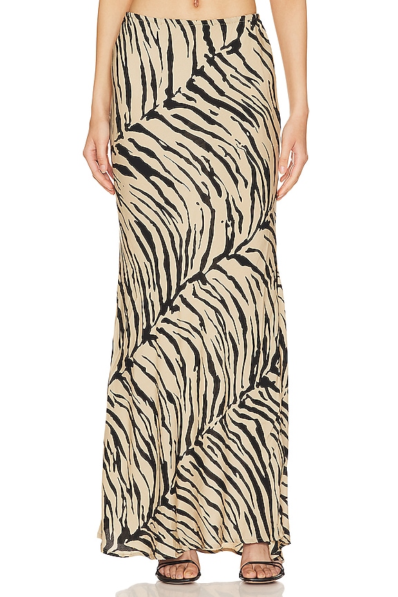 view 1 of 4 Lana Maxi Skirt in Sand Cat