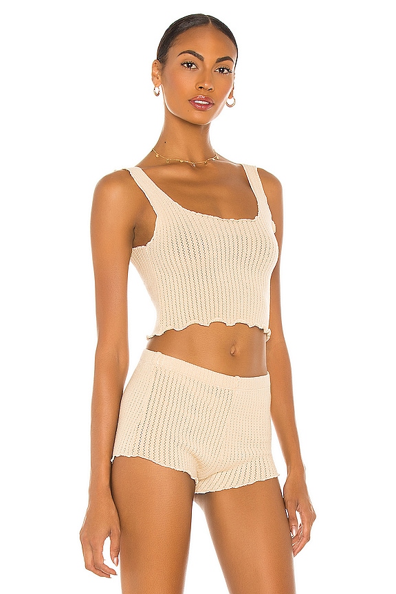 view 2 of 4 Briar Knit Tank in Beige