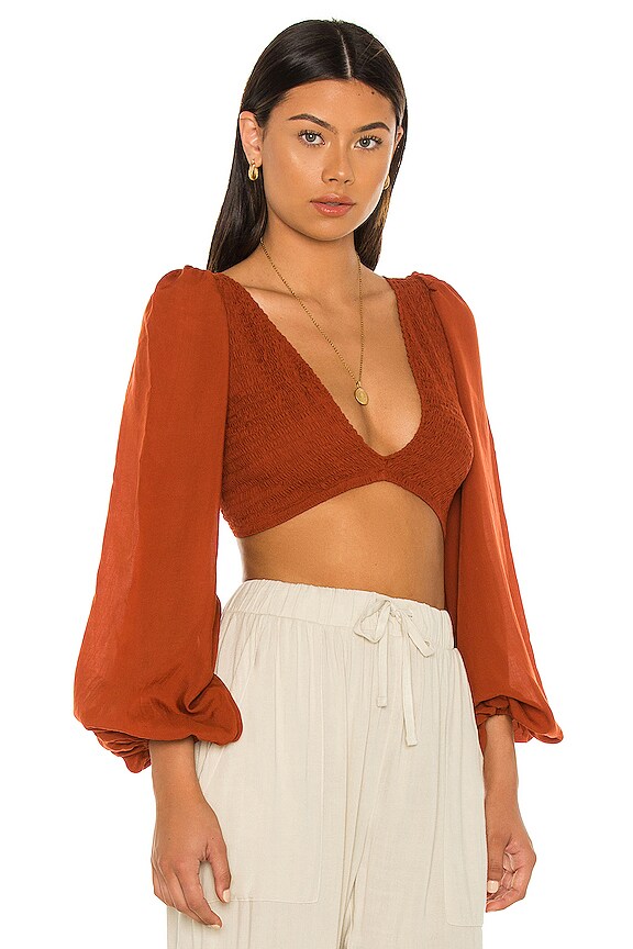 view 2 of 4 TOP CORTO BIRU in Copper