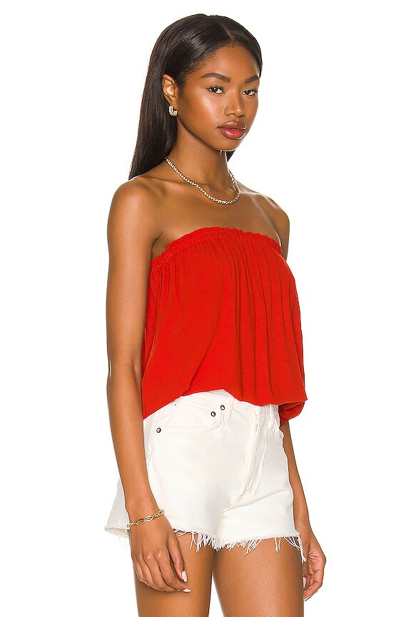 view 2 of 4 Gemma Tube Top in Caliente