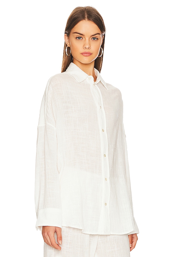 view 2 of 4 Como Button Up Shirt in Natural