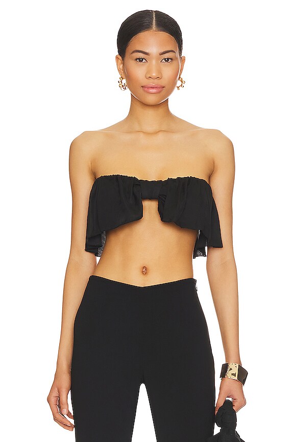 view 2 of 5 TOP BANDA BEATRIX in Black