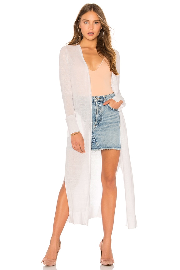 view 1 of 3 CÁRDIGAN GILET in White