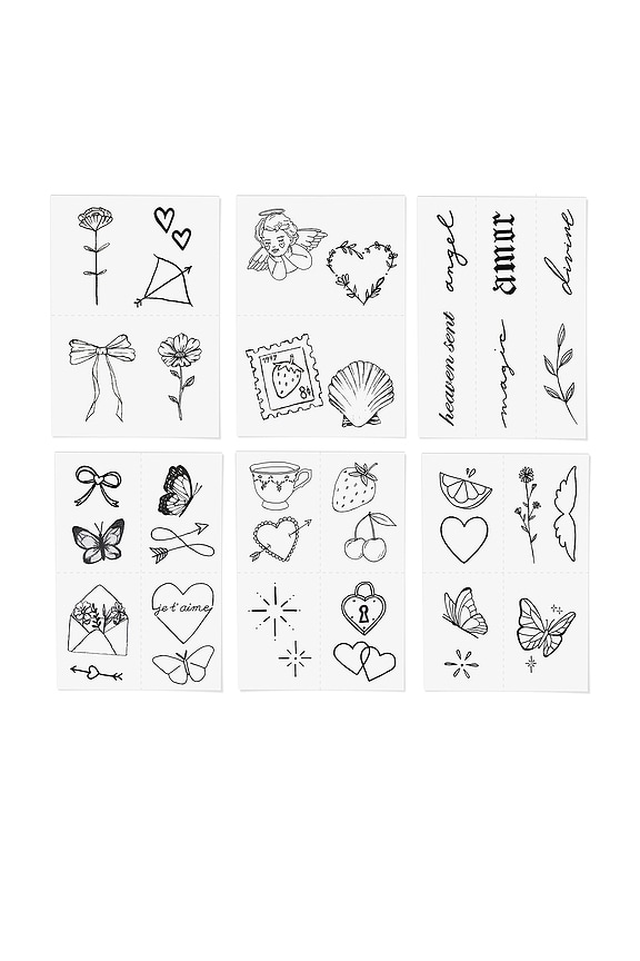 view 2 of 3 TATUAJES TEMPORALES HEAVEN SENT PACK in 