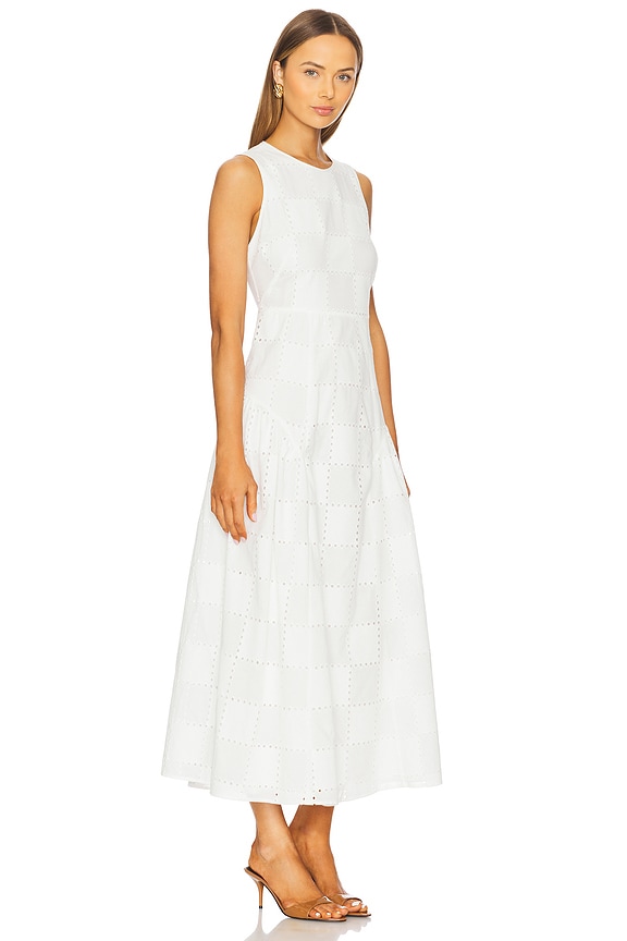 view 2 of 3 Marca Rose Maxi Dress in Snow White