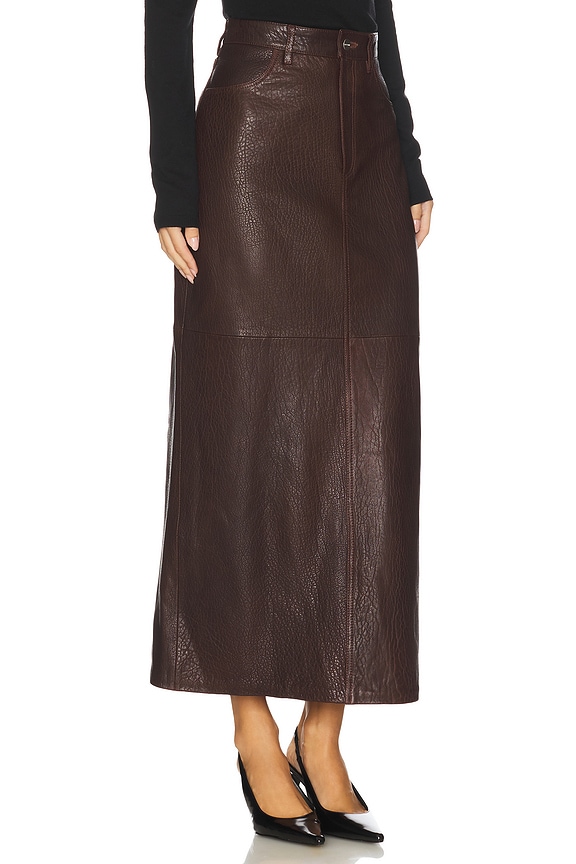 view 2 of 6 Lisanne Skirt in Dark Syrah