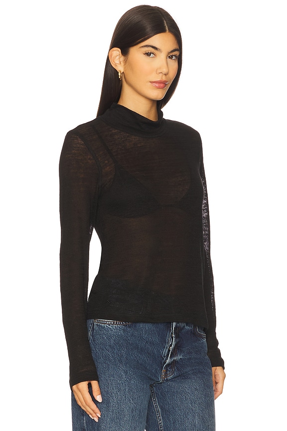 view 2 of 4 Feline Top in Black