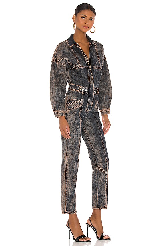 view 2 of 3 Dandea Jumpsuit in Dark Orange