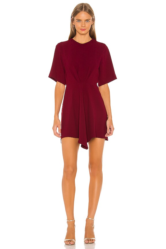 view 1 of 3 ROBE COURTE DEMETEROS in Wine