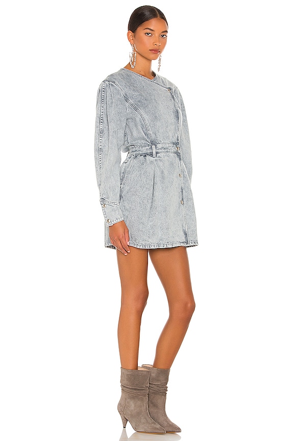 view 2 of 4 Dougga Dress in Blue Grey