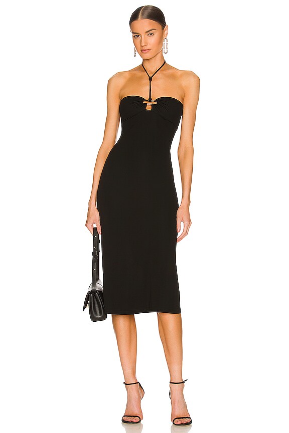 view 1 of 3 VESTIDO ZARET in Black