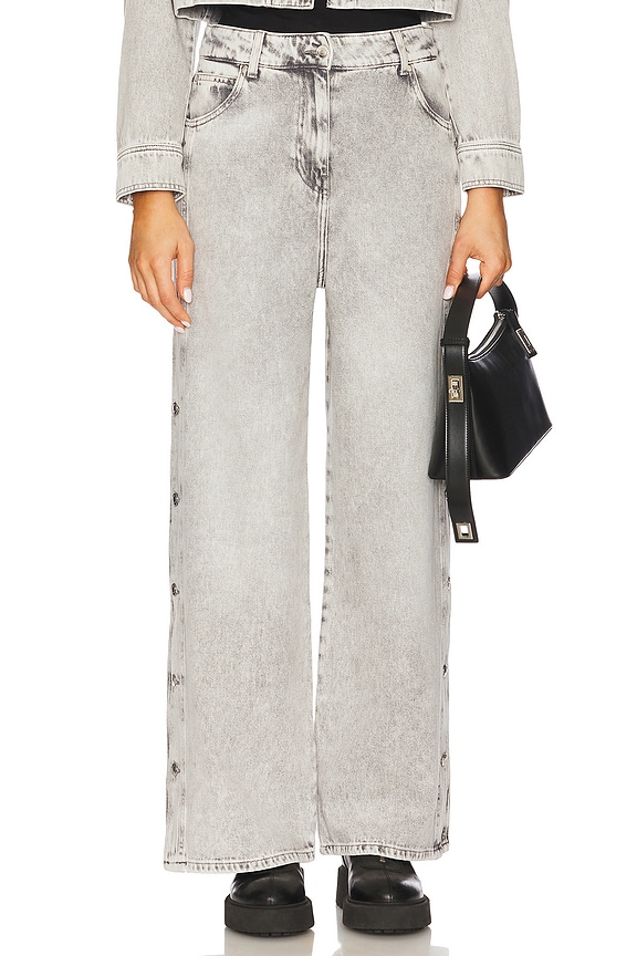 view 2 of 7 Andreea Jeans in Mixed Grey