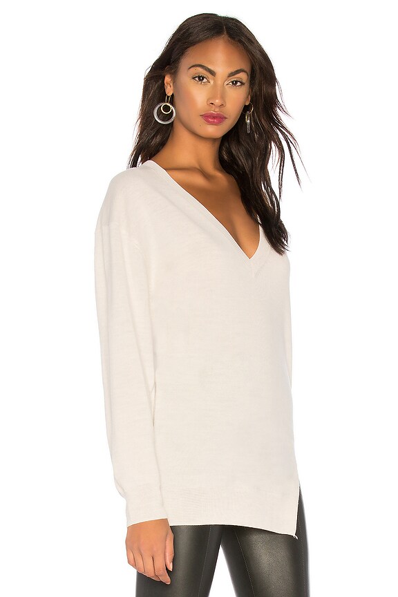 view 2 of 4 Aran Sweater in Mixed Ecru