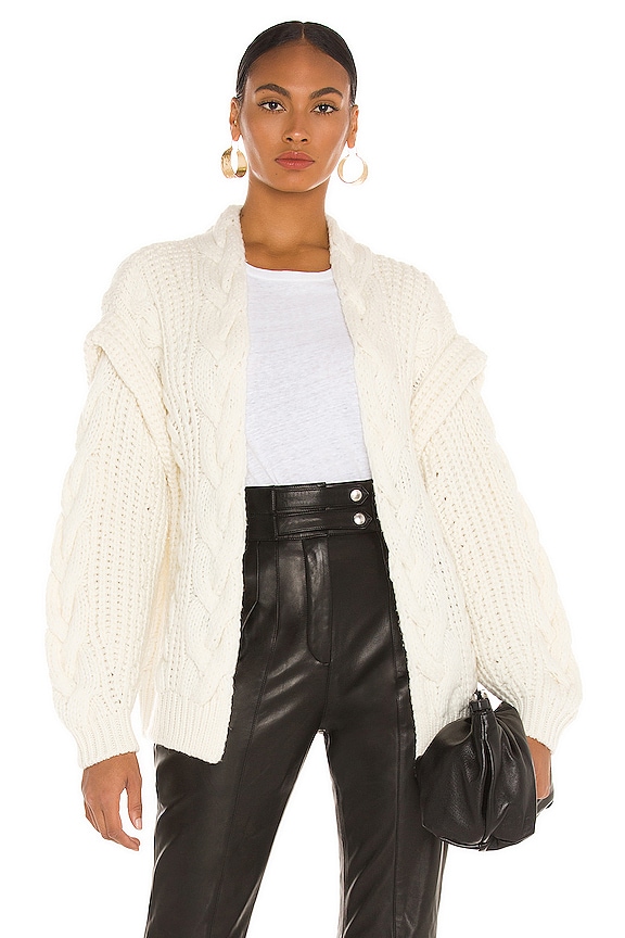view 1 of 4 Ynara Cardigan in Ecru