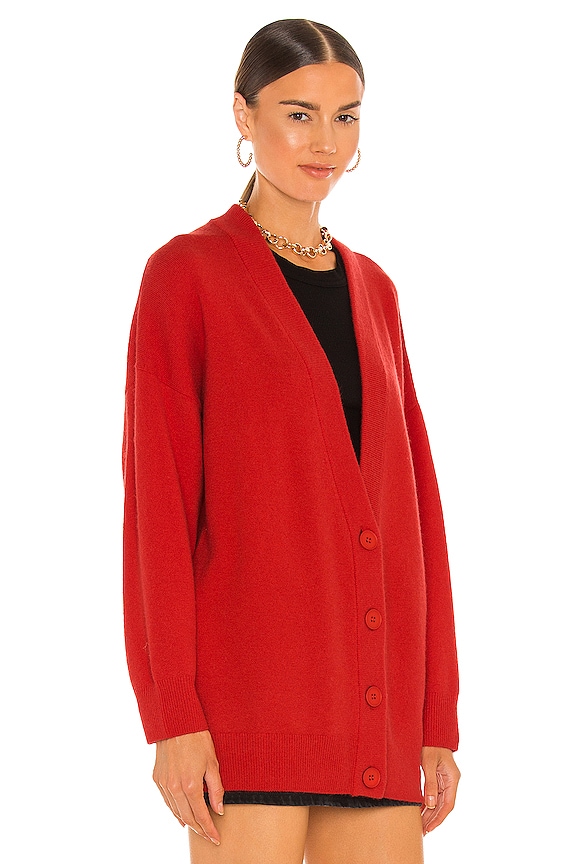 view 2 of 4 Misha Cardigan in Red