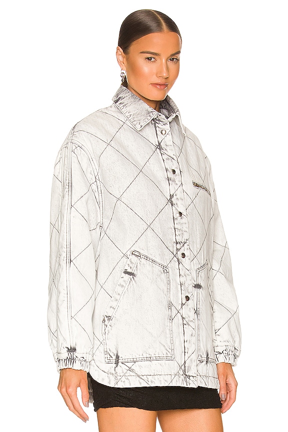 view 2 of 4 BLOUSON NASTIA in Bleached Grey