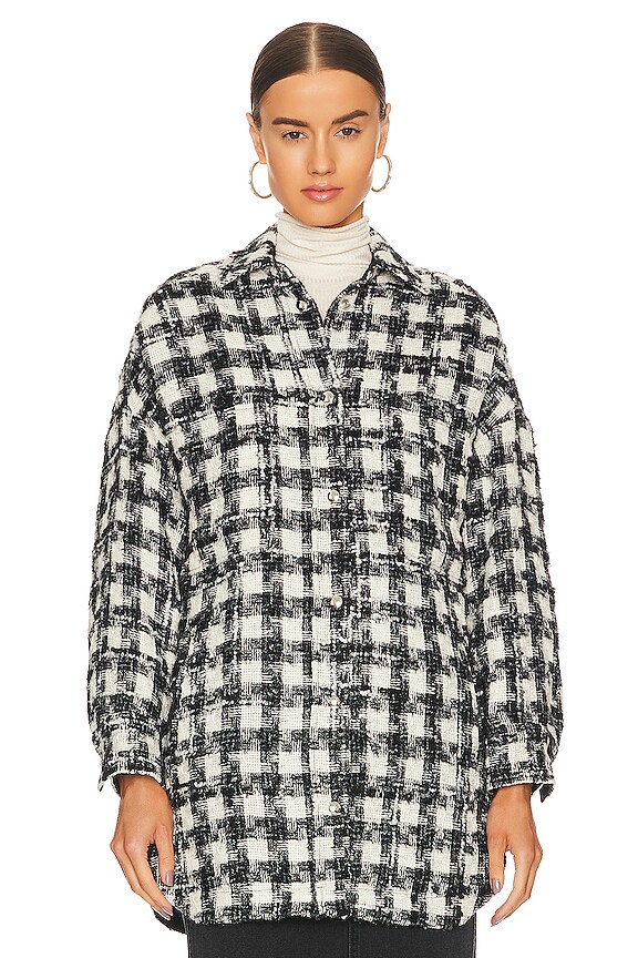 view 2 of 5 КУРТКА PARVATI in Black & White