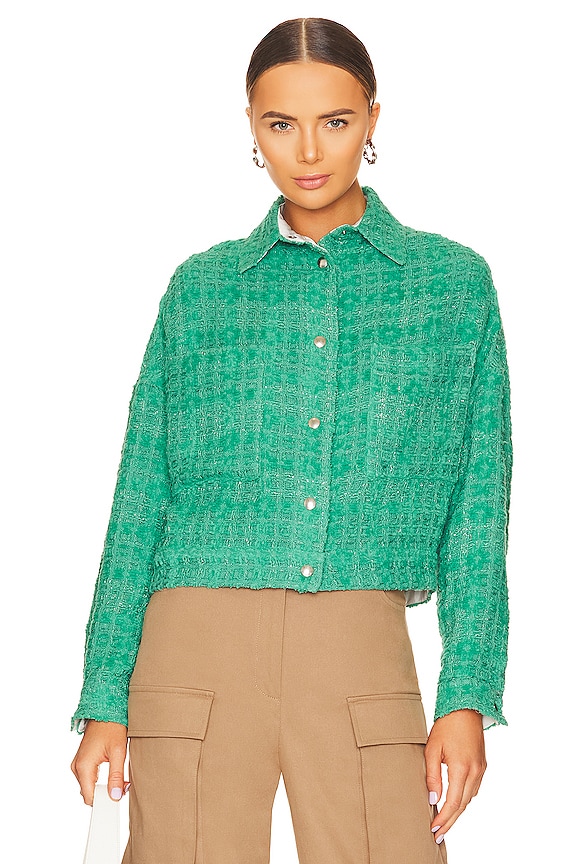 view 2 of 6 Ezro Shacket in Green