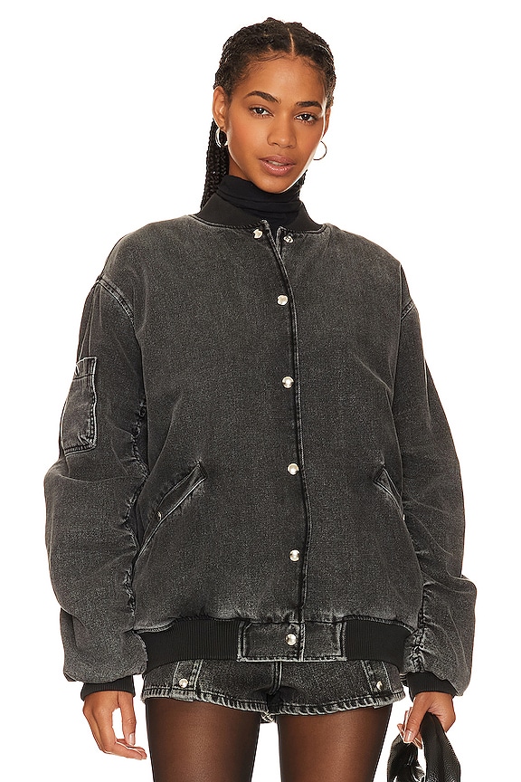 view 2 of 5 BLOUSON BOMBER ILARO in Dark Grey