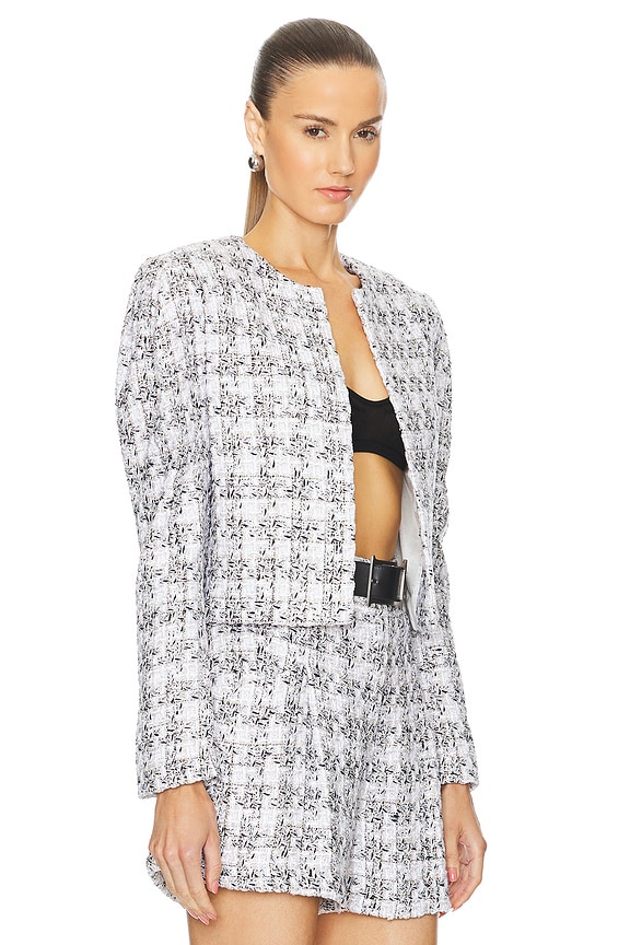 view 2 of 5 Gitah Jacket in Silver & White