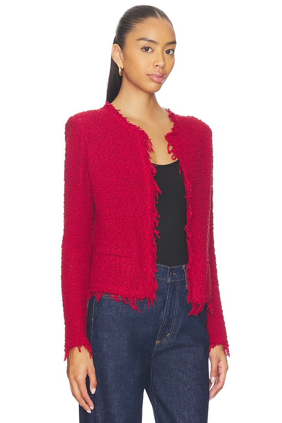 view 2 of 4 Shavani Jacket in Lipstick Red