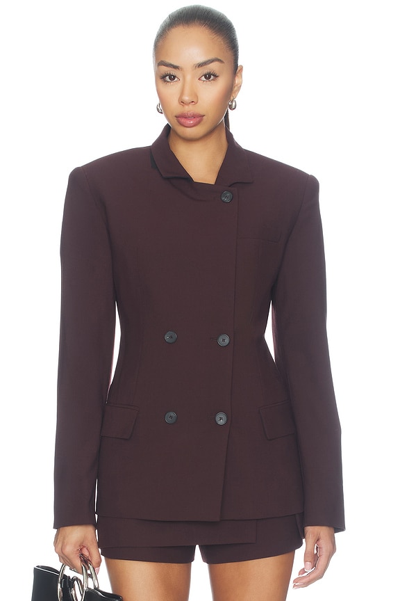 view 2 of 5 Bluff Jacket in Oxblood