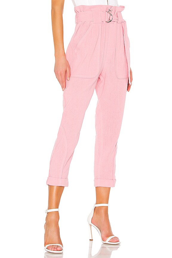 view 2 of 4 PANTALÓN DE TIRO ALTO HARMONY in Light Pink