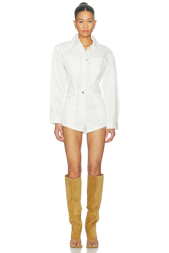 view 2 of 4 Anneso Romper in Ceramic Denim