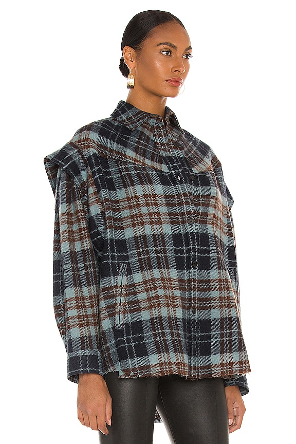 view 2 of 4 РУБАШКА GABYN in Blue & Brown