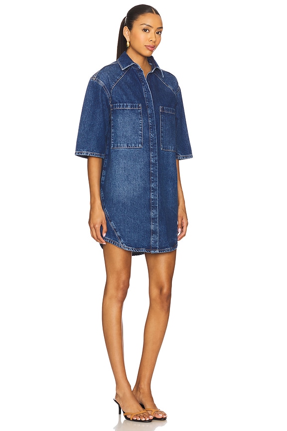 view 2 of 3 Esmar Top in Denim Blue