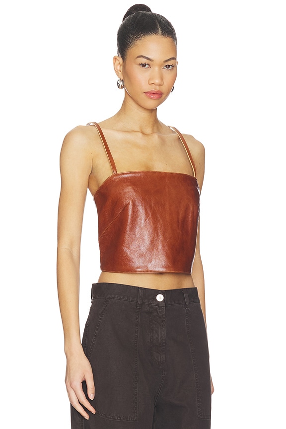 view 2 of 4 Andria Top in Cognac