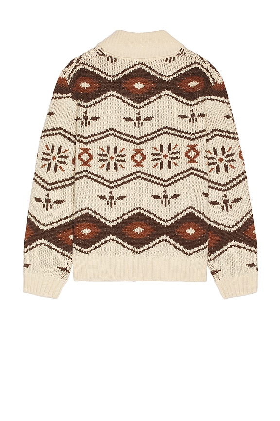 view 2 of 3 Wincha Shawl Collar Cardigan Sweater in Natural