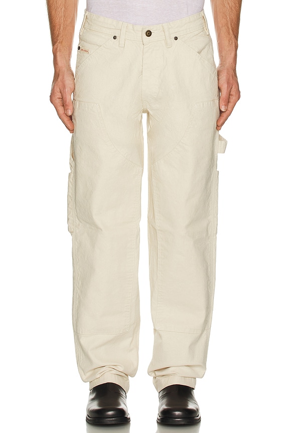 view 4 of 5 Double Knee Journeyman Pant in Natural