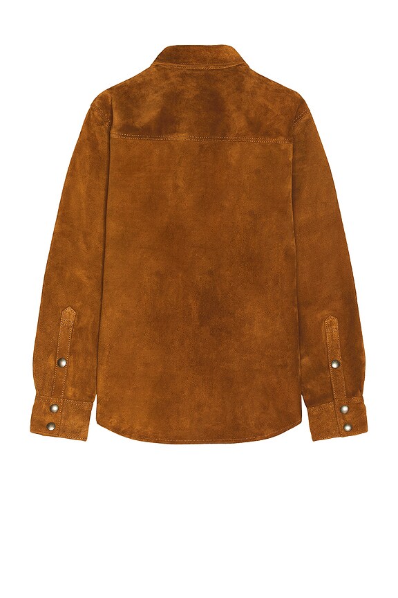 view 2 of 3 Fence Shirt in Cognac