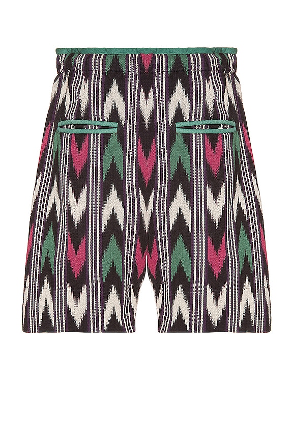 view 2 of 4 Lelian Ikat Cotton Short in Faded Night