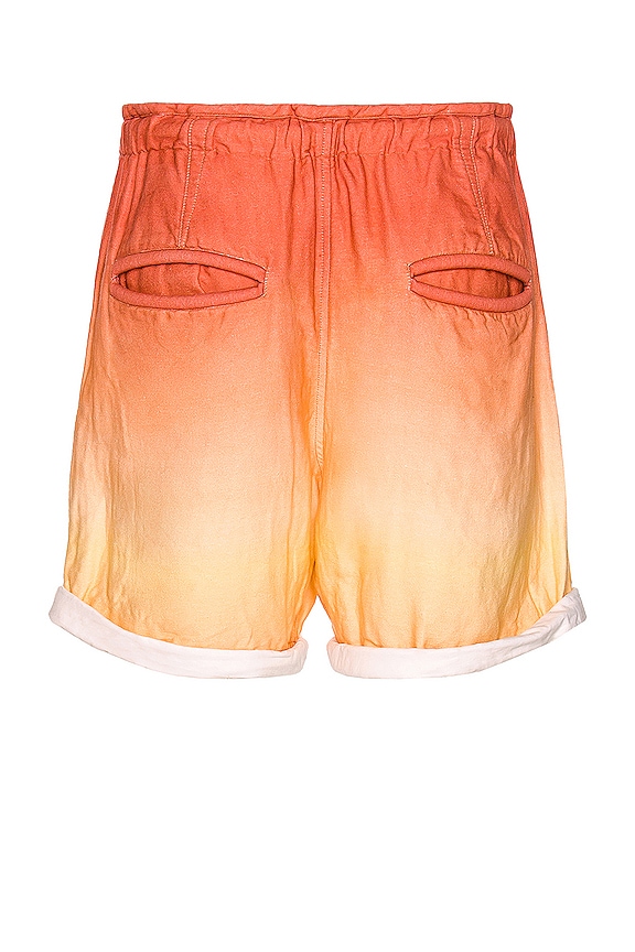 view 2 of 4 Sunset Tubique Shorts in Tangerine