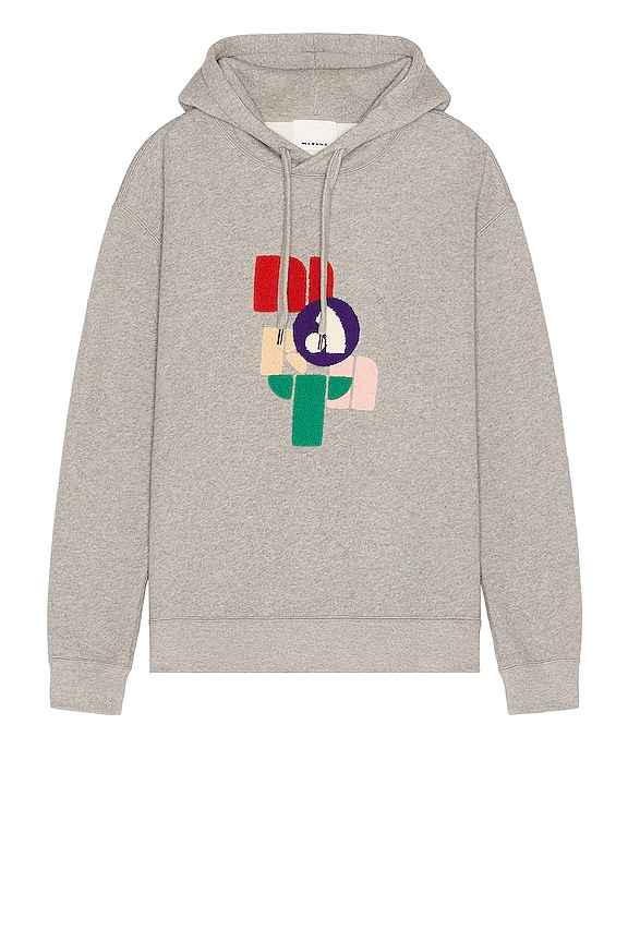 view 1 of 5 SWEAT À CAPUCHE in Grey